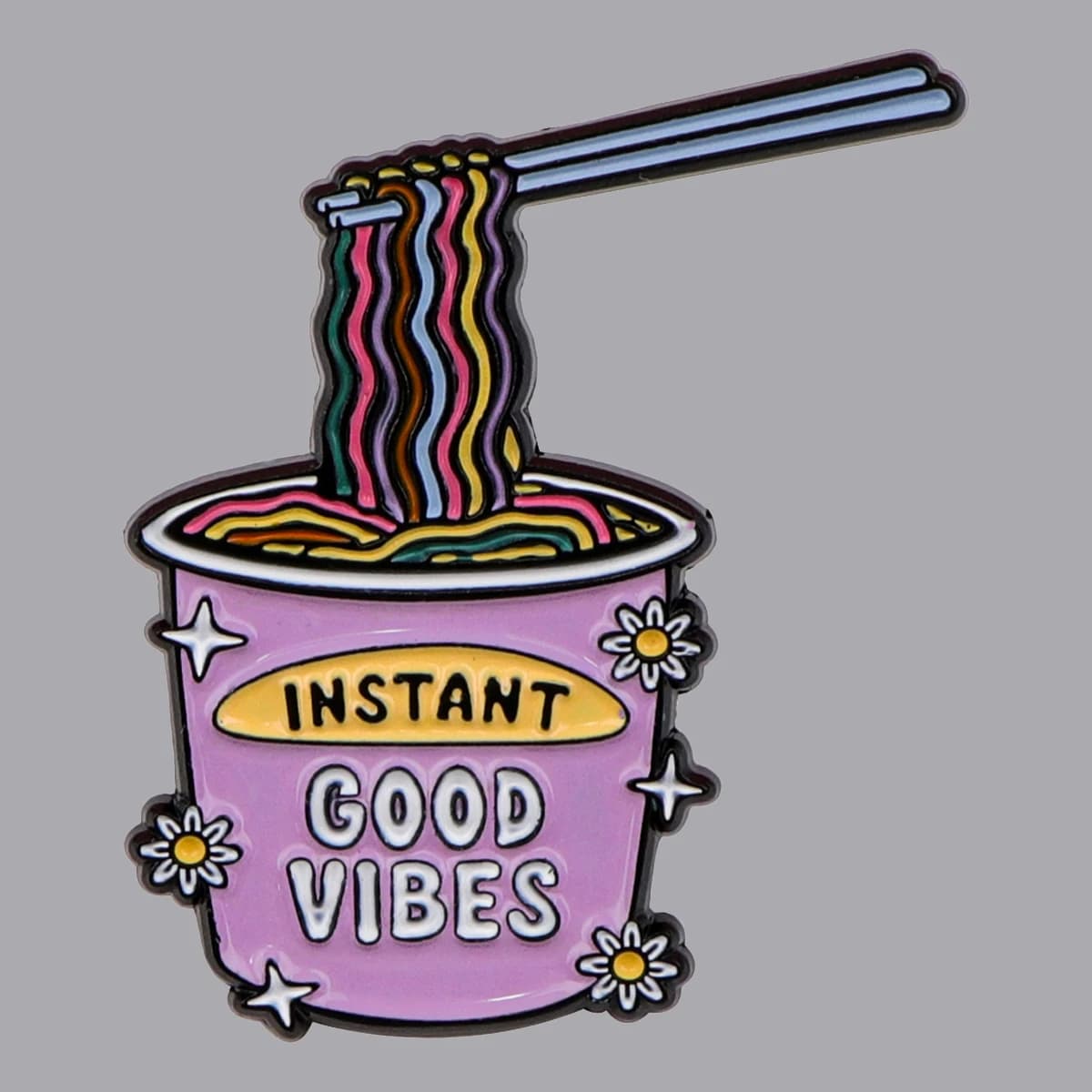 Funny Cartoon Instant Noodle Enamel Pin Brooch Pines Lapel Pins Badge on Backpack Clothing Accessories Fashion Jewelry Gifts - LIVE | DealPlug Jamaica