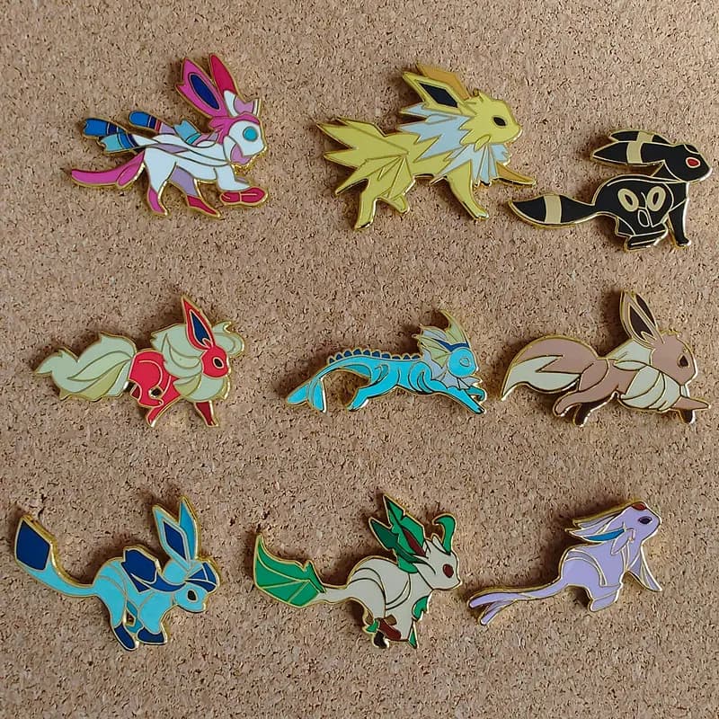 Pokemon Pikachu Enamel Pins Kawaii Eevee Lapel Pins Brooch for Backpacks Badges Accessories for Cute Jewelry Brooches Gifts - LIVE | DealPlug Jamaica